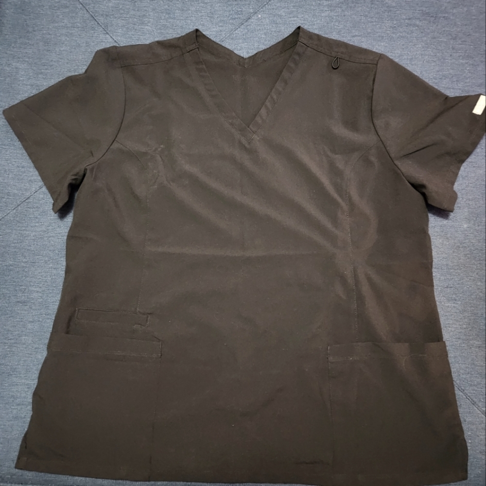 Black Scrub Top